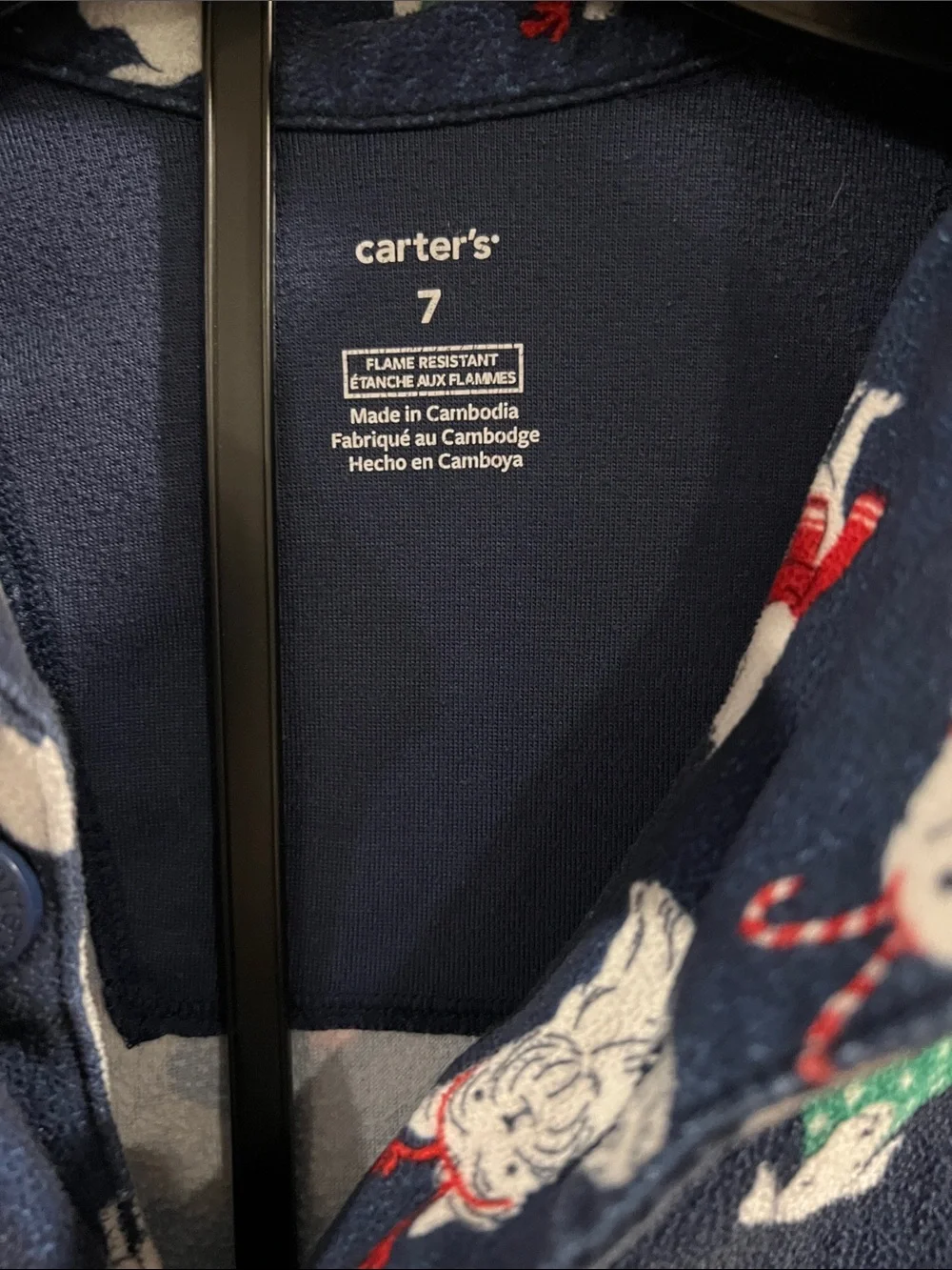 Carters soft navy